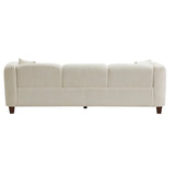 Modern Oversized 3-Seater Upholstered Chenille Sofa - Omega Lifestyles