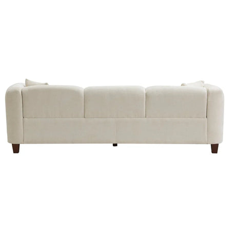 Modern Oversized 3-Seater Upholstered Chenille Sofa - Omega Lifestyles