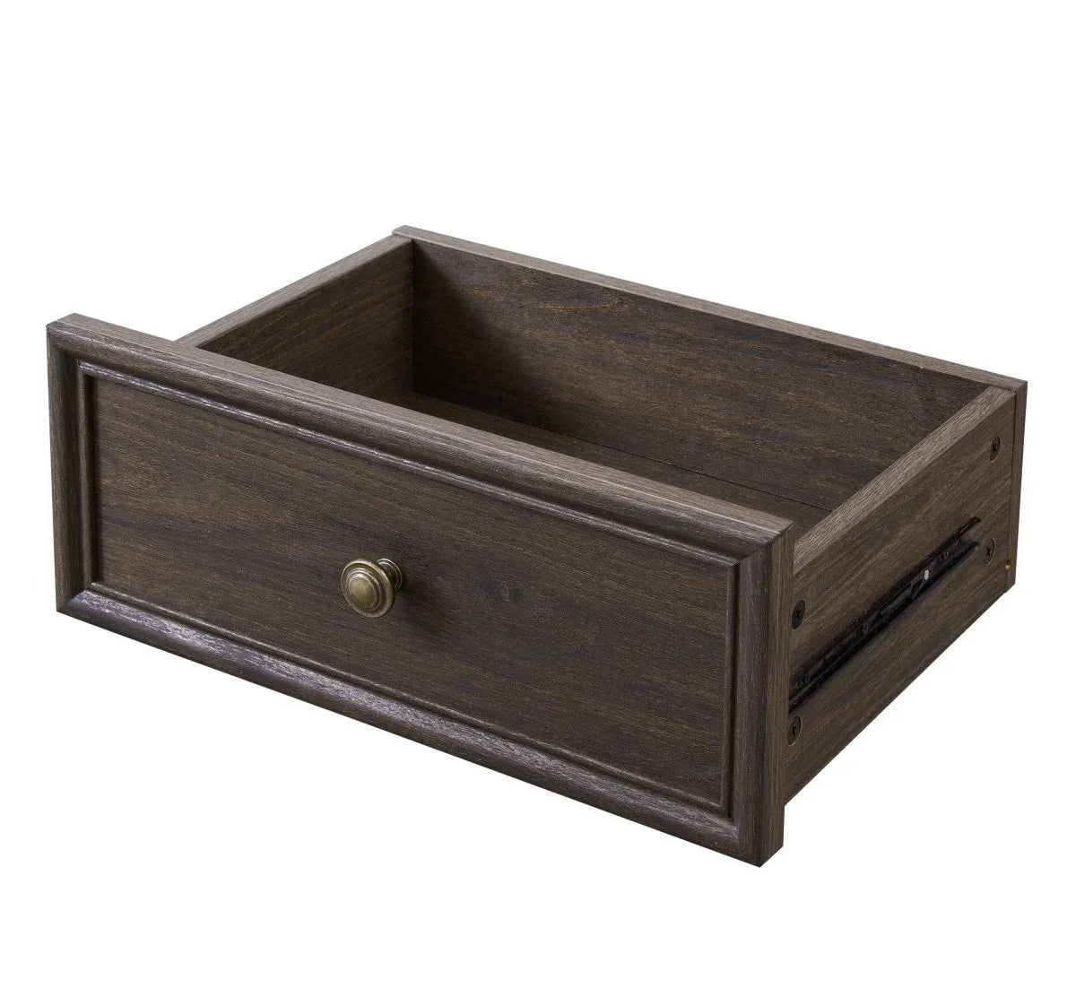 Modern Tall Glass Storage Cabinet With Drawer - Omega Lifestyles