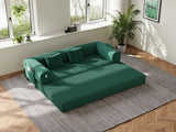 Modular 4-Seat Folding Foam Sofa Bed - Omega Lifestyles