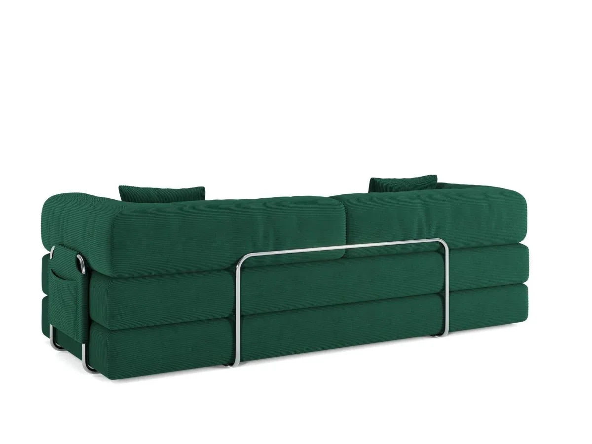 Modular 4-Seat Folding Foam Sofa Bed - Omega Lifestyles