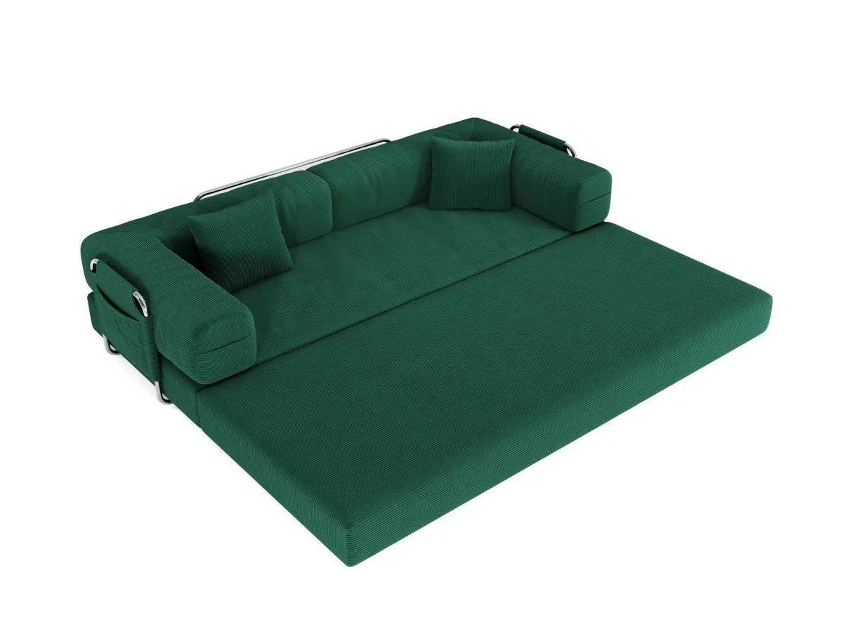 Modular 4-Seat Folding Foam Sofa Bed - Omega Lifestyles
