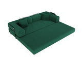 Modular 4-Seat Folding Foam Sofa Bed - Omega Lifestyles
