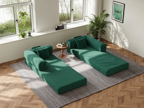 Modular 4-Seat Folding Foam Sofa Bed - Omega Lifestyles