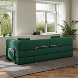 Modular 4-Seat Folding Foam Sofa Bed - Omega Lifestyles