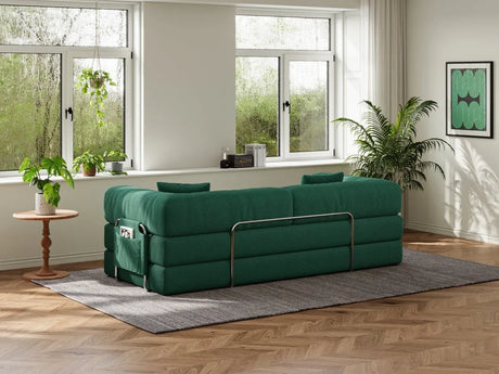Modular 4-Seat Folding Foam Sofa Bed - Omega Lifestyles