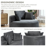 Multi - Functional Memory Foam Velvet Sectional Sofa Bed - Serenova - Omega Lifestyles
