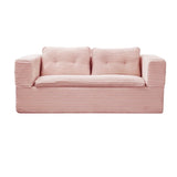 Multi Functional Plush Corduroy Sectional Sofa Bed - Omega Lifestyles