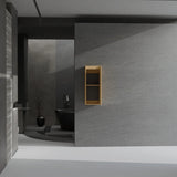 Natural Bamboo Large Capacity Floating Side Cabinet - Omega Lifestyles