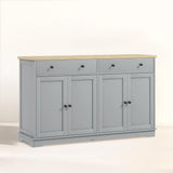 Nordic Style Buffet Cabinet Sideboard With Storage Drawers - Omega Lifestyles