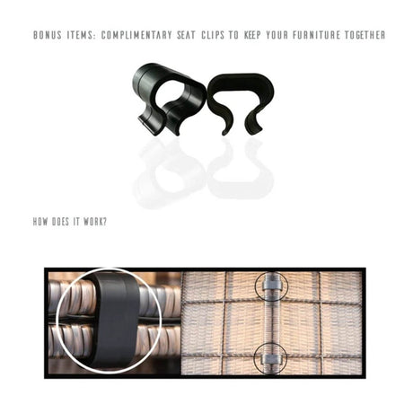 Outdoor Grey Wicker Loveseat With Plush Olefin Cushions - Serenova - Omega Lifestyles