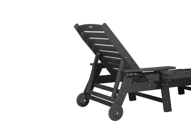 Outdoor HDPE Adjustable 5-Position Chaise Lounge Chair - Omega Lifestyles