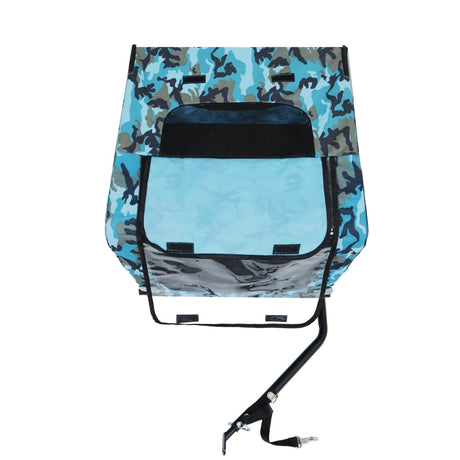 Outdoor Heavy Duty Collapsible Steel Pet Bike Trailer - Omega Lifestyles