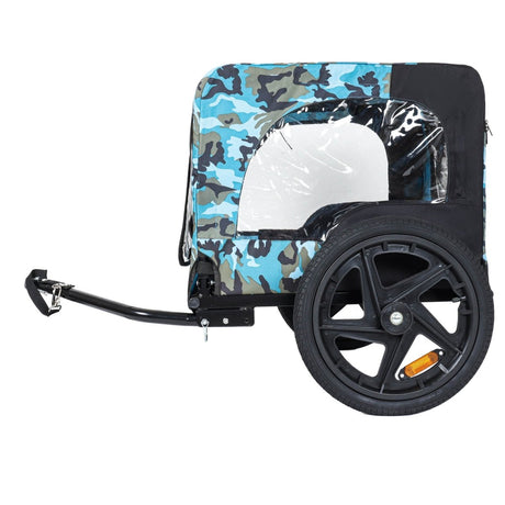 Outdoor Heavy Duty Collapsible Steel Pet Bike Trailer - Omega Lifestyles