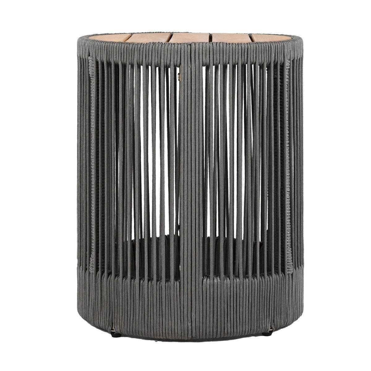 Outdoor Rope Chaise Lounge Set With Side Table - Omega Lifestyles