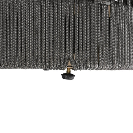 Outdoor Rope Chaise Lounge Set With Side Table - Omega Lifestyles