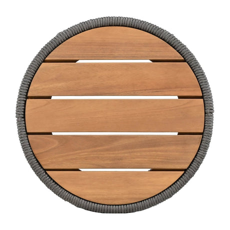 Outdoor Rope Chaise Lounge Set With Side Table - Omega Lifestyles