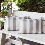 Outdoor Silver Weather - Resistant 14x20 Polyester Pillow - Serenova - Omega Lifestyles