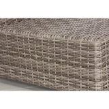 Outdoor Wicker Loveseat With Fade - Resistant Cushions - Serenova - Omega Lifestyles