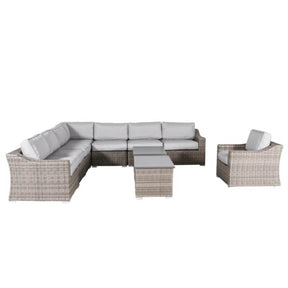 Outdoor Wicker Patio Seating Group With Cushions - Omega Lifestyles