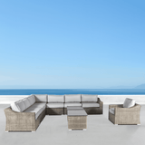 Outdoor Wicker Patio Seating Group With Cushions - Serenova - Omega Lifestyles