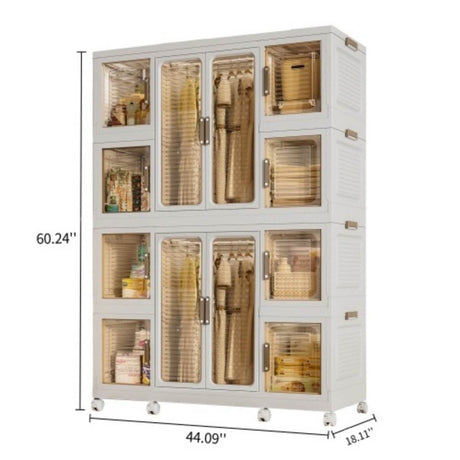 Portable Polypropylene Children's Wardrobe Closet Organizer - Sleep Galleria