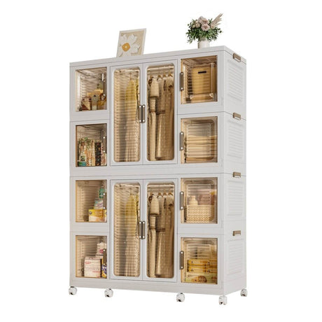 Portable Polypropylene Children's Wardrobe Closet Organizer - Sleep Galleria