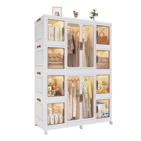 Portable Polypropylene Children's Wardrobe Closet Organizer - Sleep Galleria