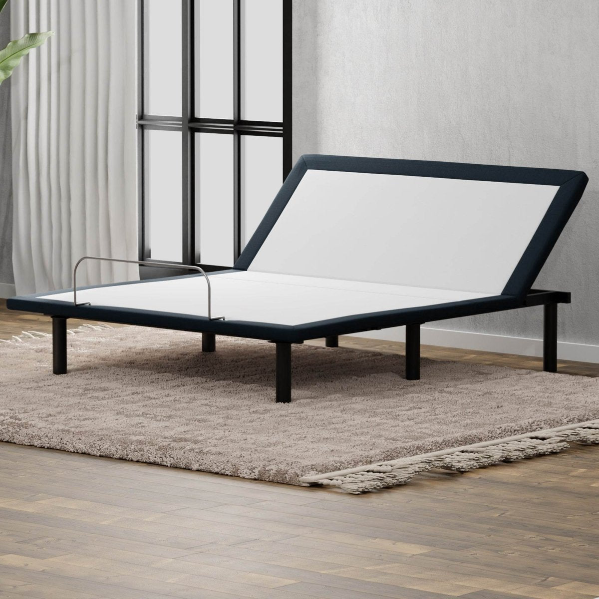 Queen Adjustable Base Metal Frame With Wired Remote - Serenova - Omega Lifestyles