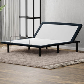 Queen Adjustable Base Metal Frame With Wired Remote - Omega Lifestyles