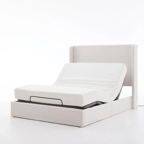 Queen Adjustable Bed Base Frame With Massage and Wireless Remote - Omega Lifestyles