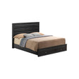 Queen Black Particle Board Storage Bed With Drawers - Serenova - Omega Lifestyles