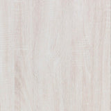 Queen Coastal White Wood Slatted Panel Bed Frame - Serenova - Omega Lifestyles