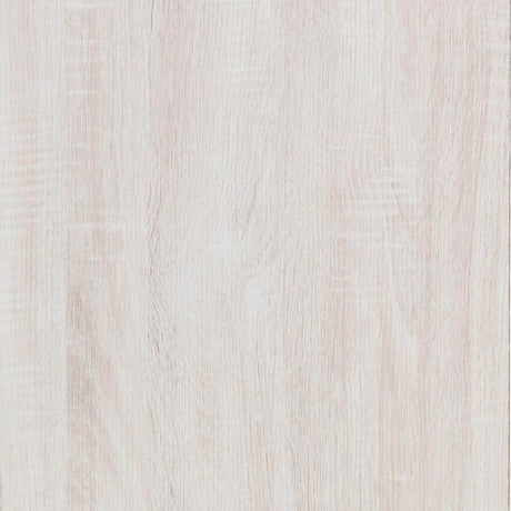 Queen Coastal White Wood Slatted Panel Bed Frame - Serenova - Omega Lifestyles