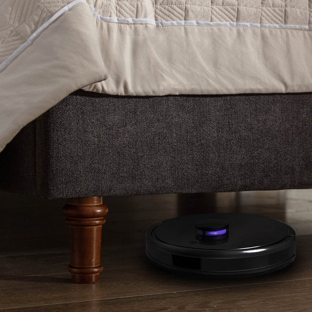 Queen Contemporary Velvet Upholstered Bed Frame - Omega Lifestyles