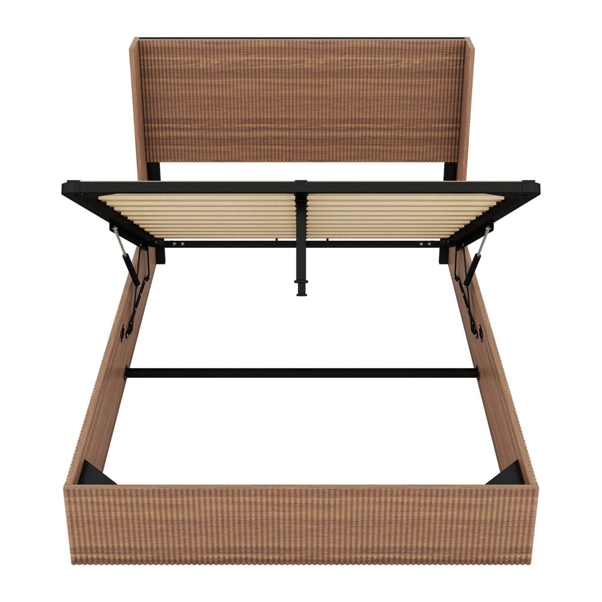 Queen Lift Storage Bed Frame With Gas Lift Mechanism - Serenova - Omega Lifestyles