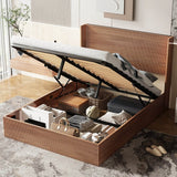 Queen Lift Storage Bed Frame With Gas Lift Mechanism - Serenova - Omega Lifestyles