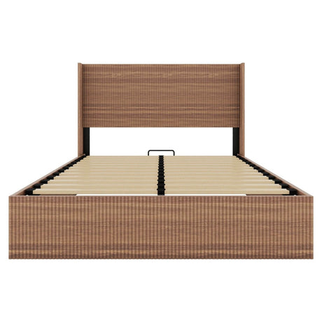 Queen Lift Storage Bed Frame With Gas Lift Mechanism - Serenova - Omega Lifestyles