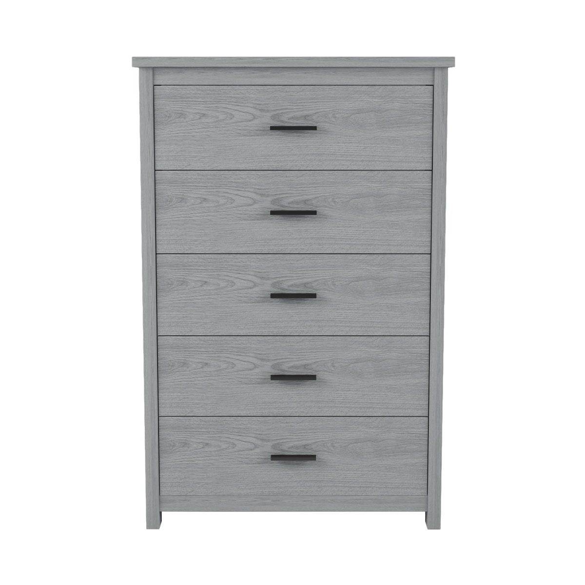 Retro American Country Style 5-Drawer Wooden Dresser - Omega Lifestyles