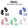 Reusable Soft Silicone Noise Reduction Earplugs Set - Sleep Galleria