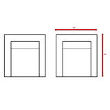 Set Of 2 Modern All - Weather Outdoor Wicker Chairs With Cushions - Serenova - Omega Lifestyles