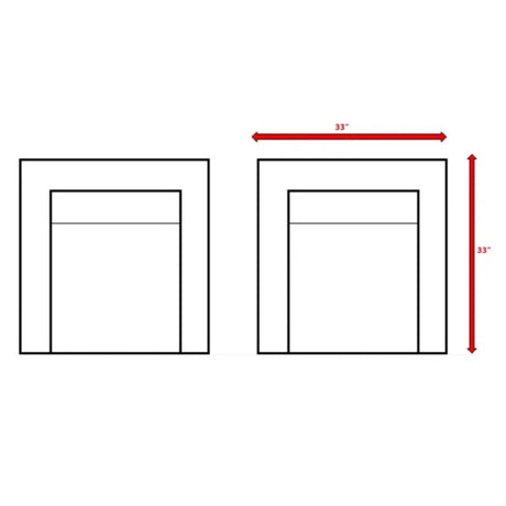 Set Of 2 Modern All - Weather Outdoor Wicker Chairs With Cushions - Serenova - Omega Lifestyles