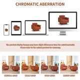 Set of 2 Teddy Sherpa Boucle Swivel Accent Chairs - Omega Lifestyles