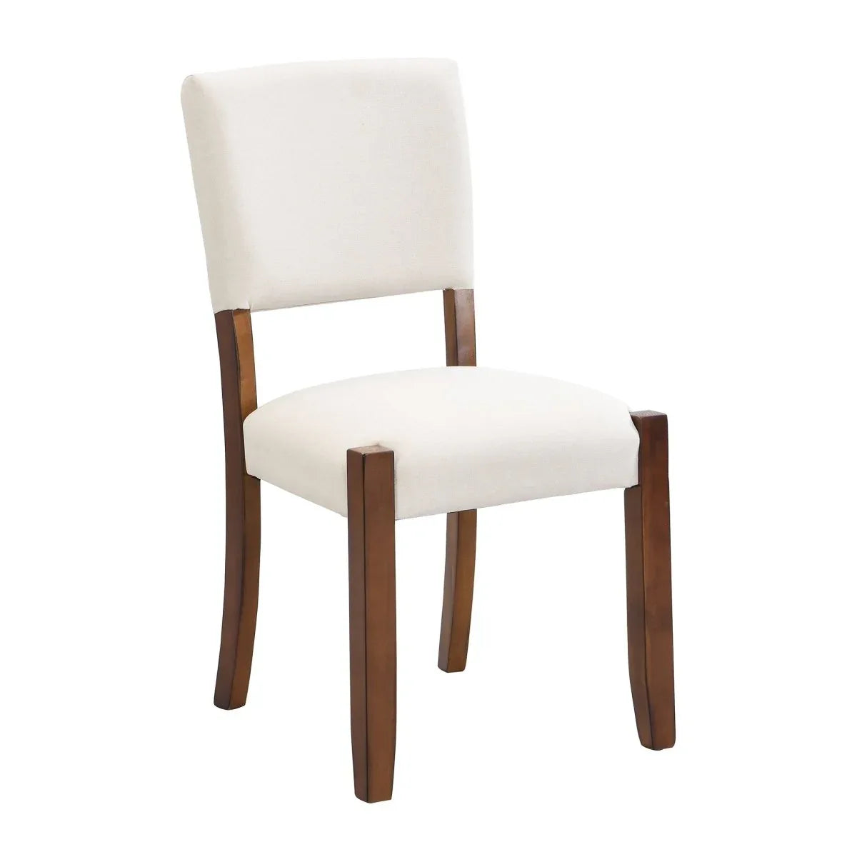 Set Of 4 Ergonomic Upholstered Rubber Wood Dining Chairs - Omega Lifestyles
