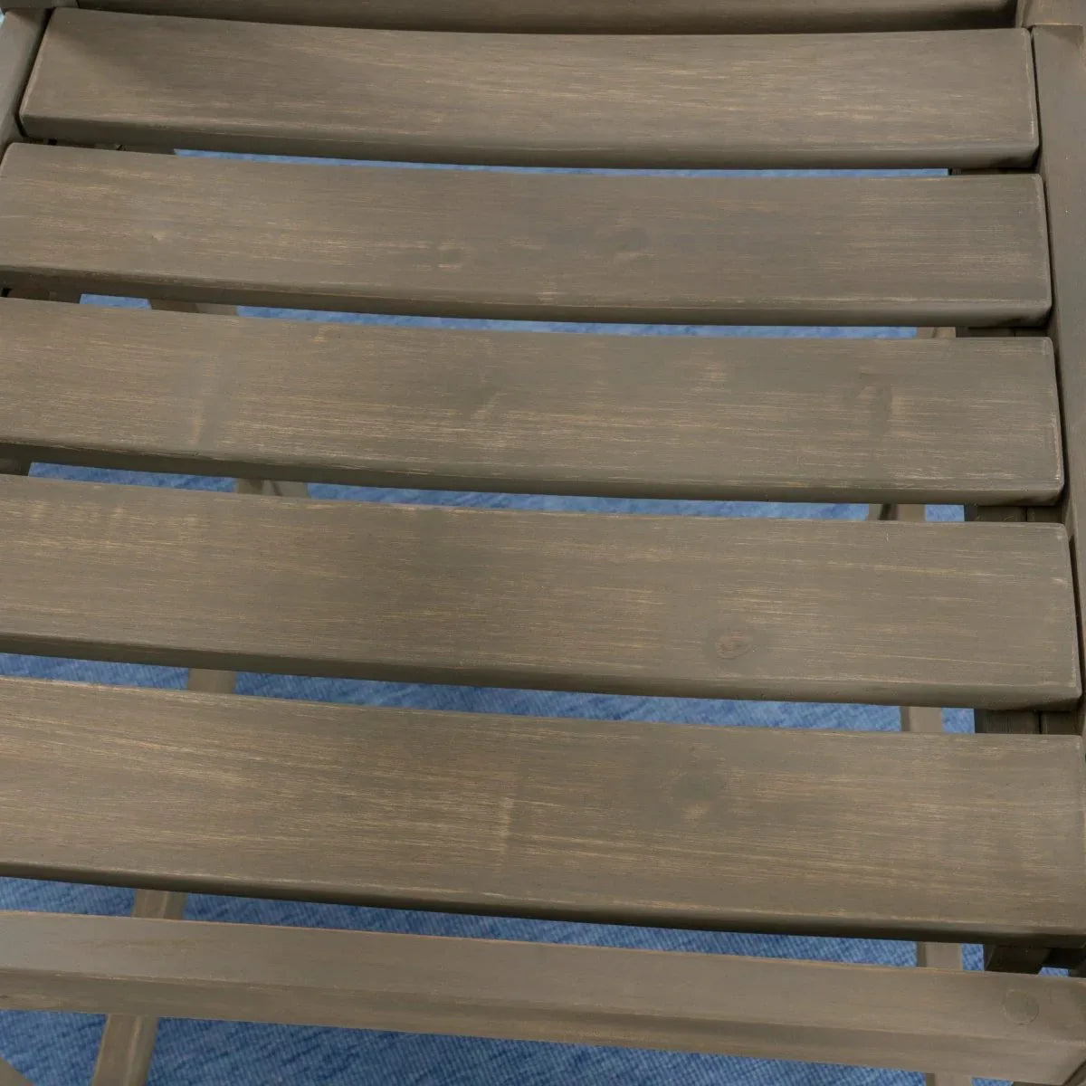 Sleek Grey Wood Outdoor Barstool - Omega Lifestyles