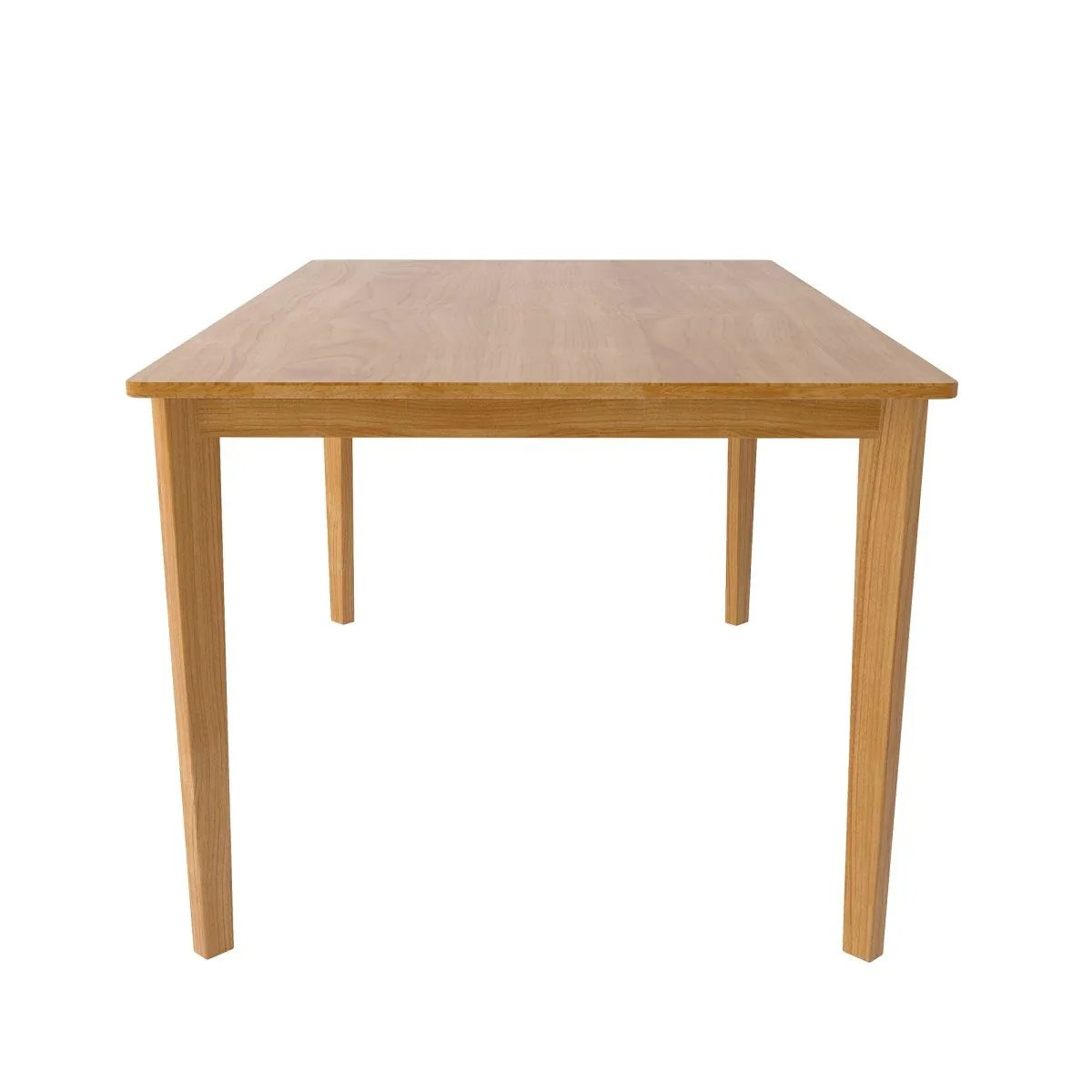 Solid Wood Dining Table And Chair Set 5-Piece Beige Furniture Set - Omega Lifestyles