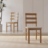 Solid Wood Dining Table And Chair Set 5-Piece Beige Furniture Set - Omega Lifestyles