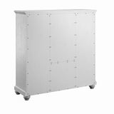 Solid Wood Gray 12 - Drawer Master Chest Cabinet - Serenova - Omega Lifestyles