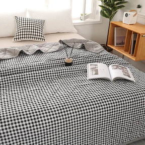 Summer Washed Quilted Polyester Cotton Blanket - Omega Lifestyles
