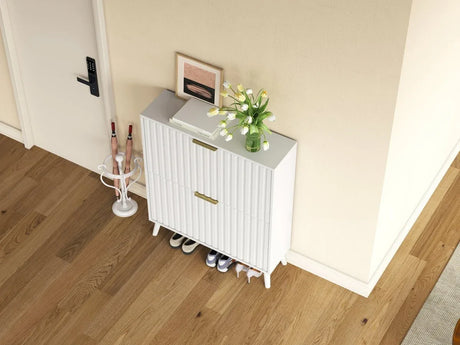 Tipping Bucket Narrow Storage Organizer With Anti-Tip Safety - Omega Lifestyles